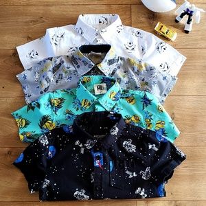 GUC Boys Shirt Lot Starwars Minion NASA size 5t